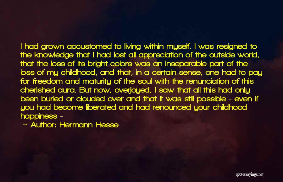 A Lost Childhood Quotes By Hermann Hesse