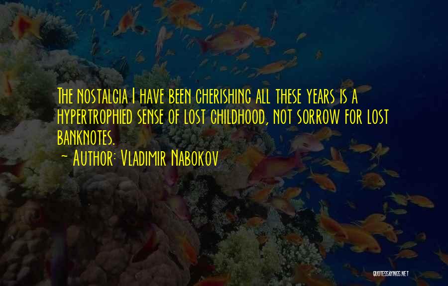 A Lost Childhood Quotes By Vladimir Nabokov