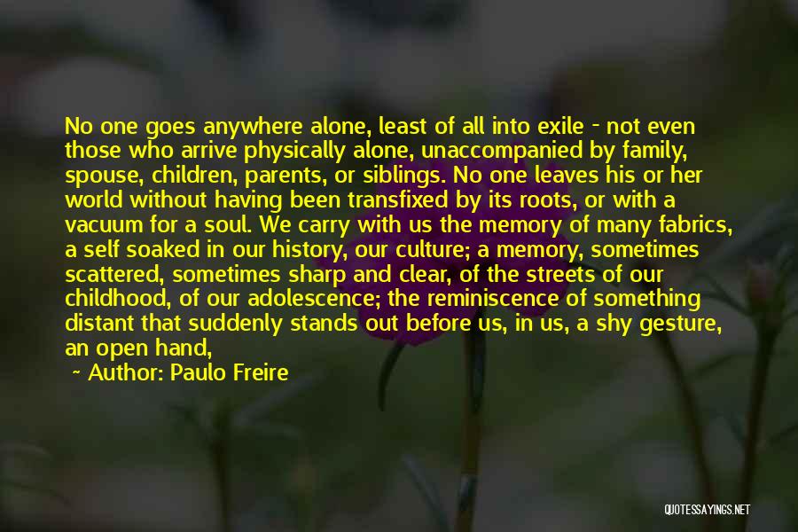 A Lost One Quotes By Paulo Freire