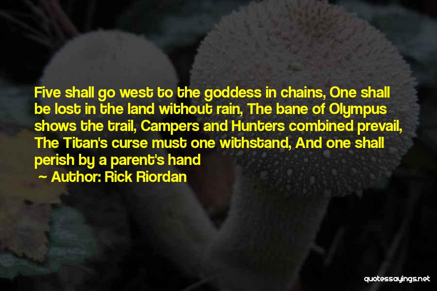 A Lost Parent Quotes By Rick Riordan