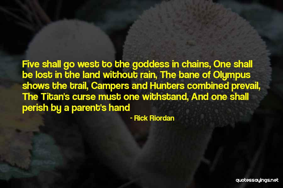 A Lost Parent Quotes By Rick Riordan