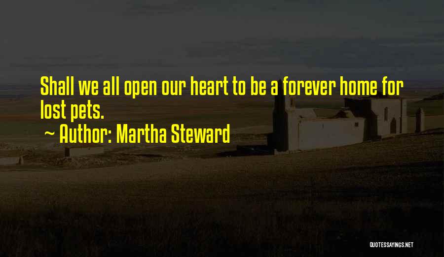 A Lost Pet Quotes By Martha Steward