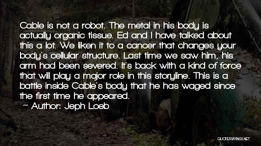 A Lot Changes Quotes By Jeph Loeb