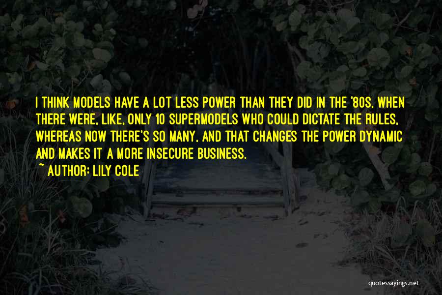 A Lot Changes Quotes By Lily Cole