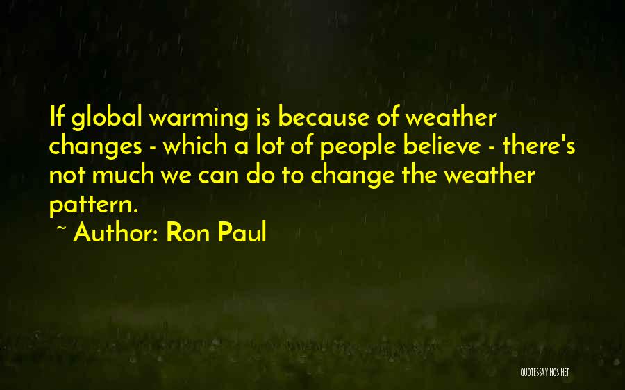 A Lot Changes Quotes By Ron Paul