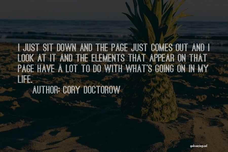 A Lot Going On Quotes By Cory Doctorow