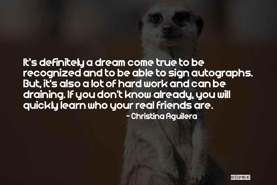 A Lot Of Hard Work Quotes By Christina Aguilera A Lot Of Hard Work Quotes By Christina Aguilera