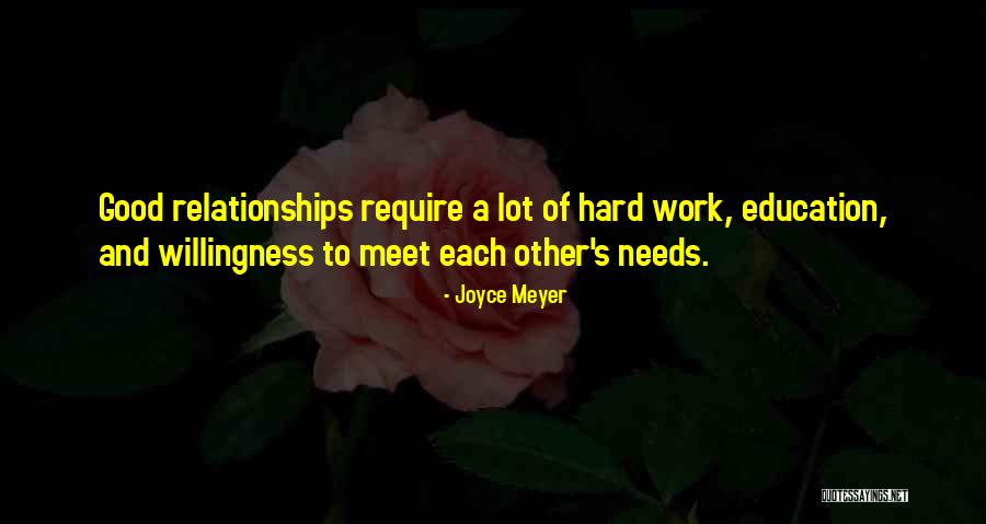 A Lot Of Hard Work Quotes By Joyce Meyer A Lot Of Hard Work Quotes By Joyce Meyer