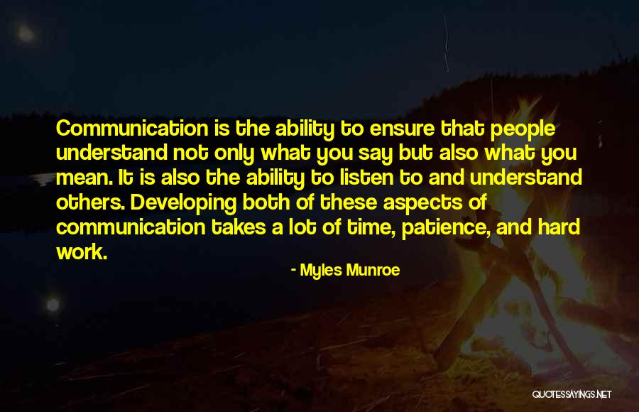 A Lot Of Hard Work Quotes By Myles Munroe A Lot Of Hard Work Quotes By Myles Munroe
