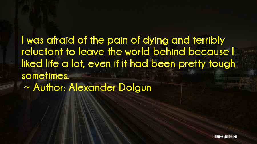 A Lot Of Pain Quotes By Alexander Dolgun