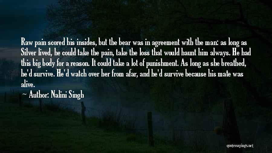 A Lot Of Pain Quotes By Nalini Singh
