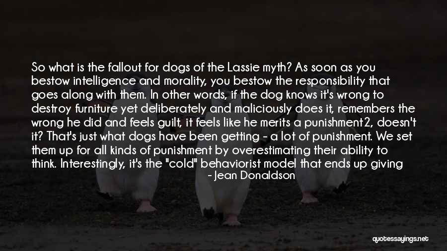 A Lot Of Responsibility Quotes By Jean Donaldson A Lot Of Responsibility Quotes By Jean Donaldson