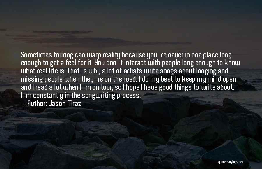 A Lot On My Mind Quotes By Jason Mraz