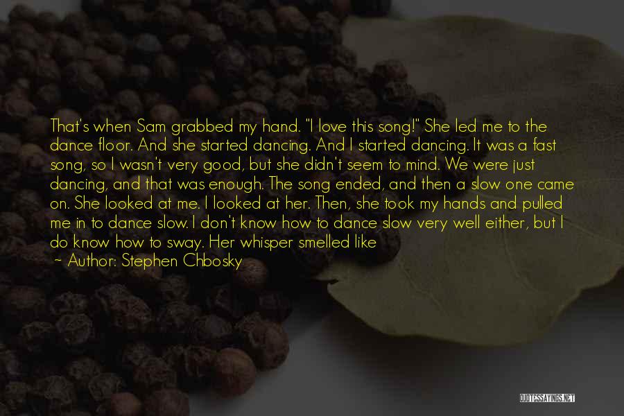 A Lot On My Mind Quotes By Stephen Chbosky