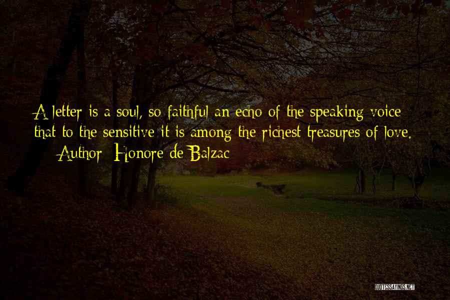 A Love Letter Quotes By Honore De Balzac