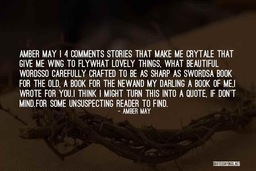A Love Of Reading Quotes By Amber May A Love Of Reading Quotes By Amber May