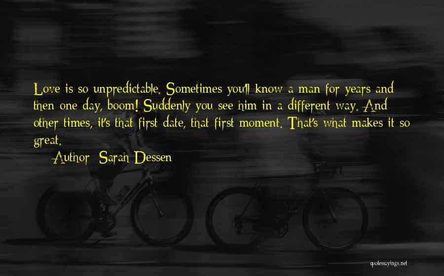 A Love That Hurts Quotes By Sarah Dessen