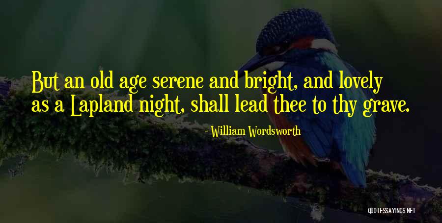 A Lovely Night Quotes By William Wordsworth A Lovely Night Quotes By William Wordsworth