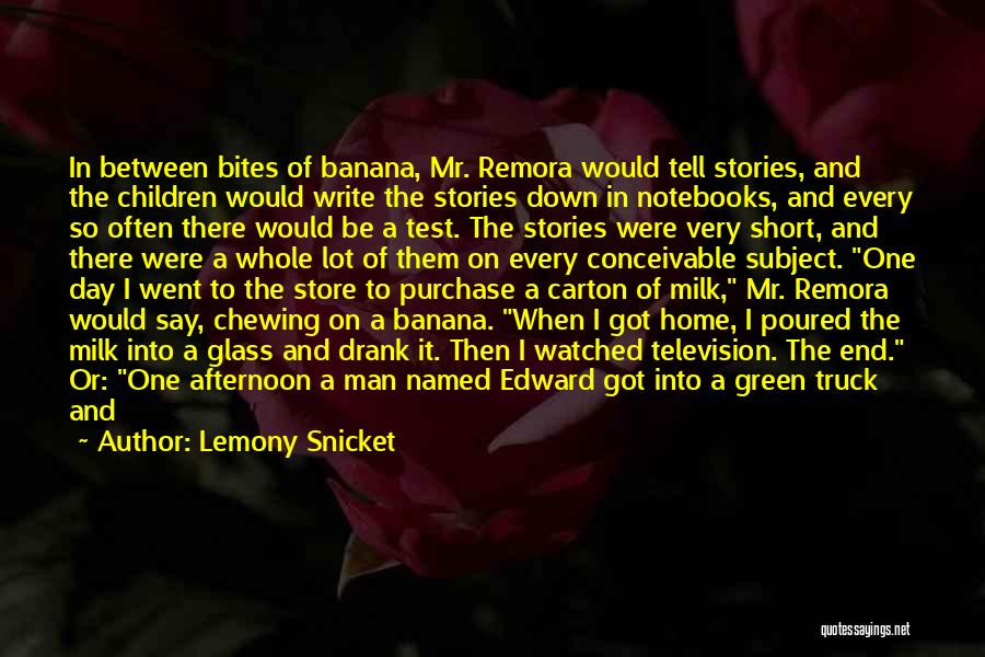 A Man And His Truck Quotes By Lemony Snicket