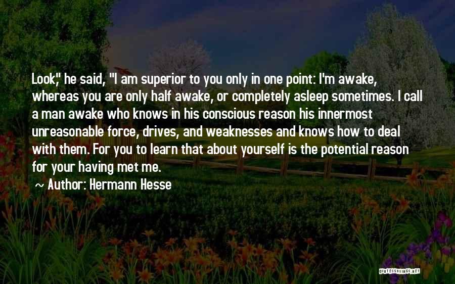 A Man Asleep Quotes By Hermann Hesse