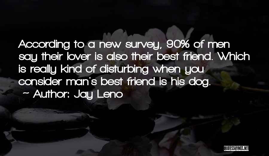 A Man Best Friend Is His Dog Quotes By Jay Leno