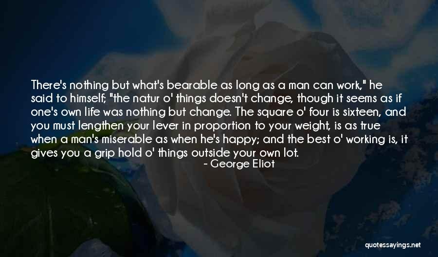 A Man Can Change Quotes By George Eliot