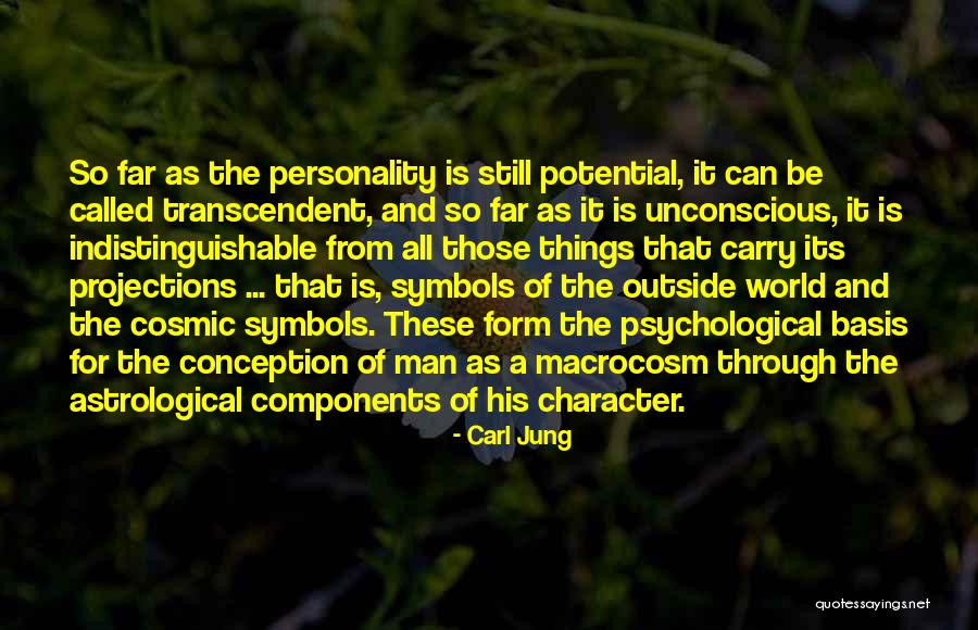 A Man Character Quotes By Carl Jung