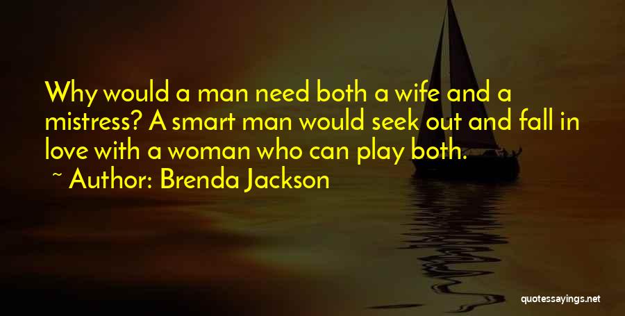 A Man Falling In Love Quotes By Brenda Jackson