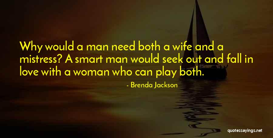 A Man Falling In Love Quotes By Brenda Jackson