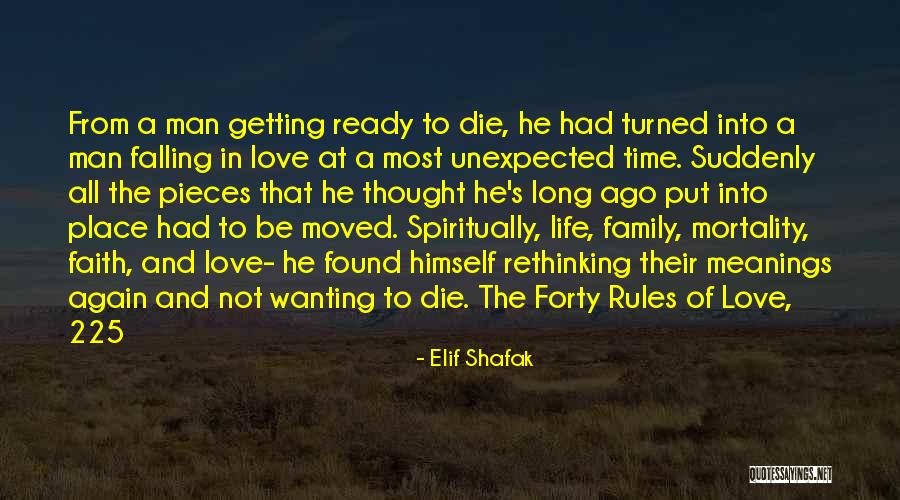 A Man Falling In Love Quotes By Elif Shafak