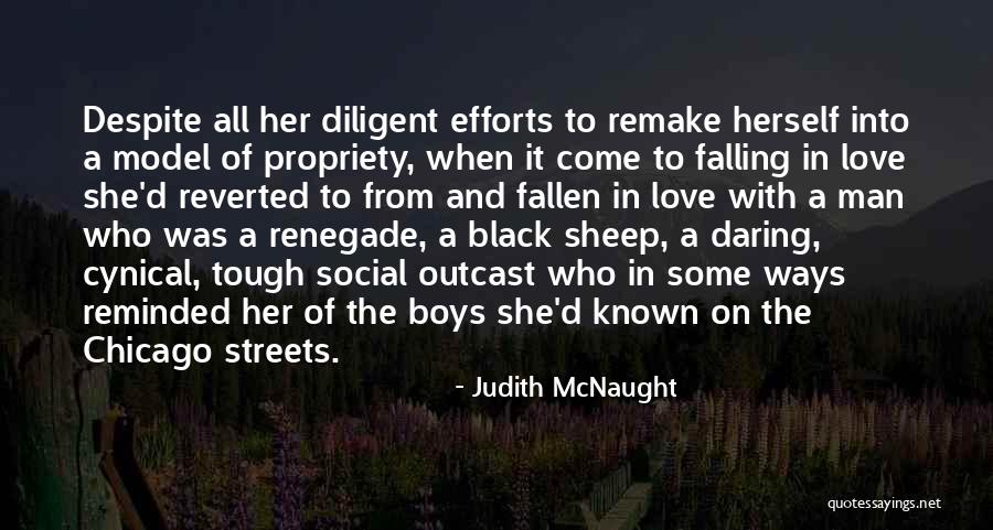 A Man Falling In Love Quotes By Judith McNaught