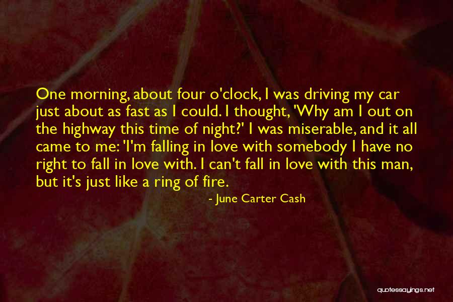 A Man Falling In Love Quotes By June Carter Cash