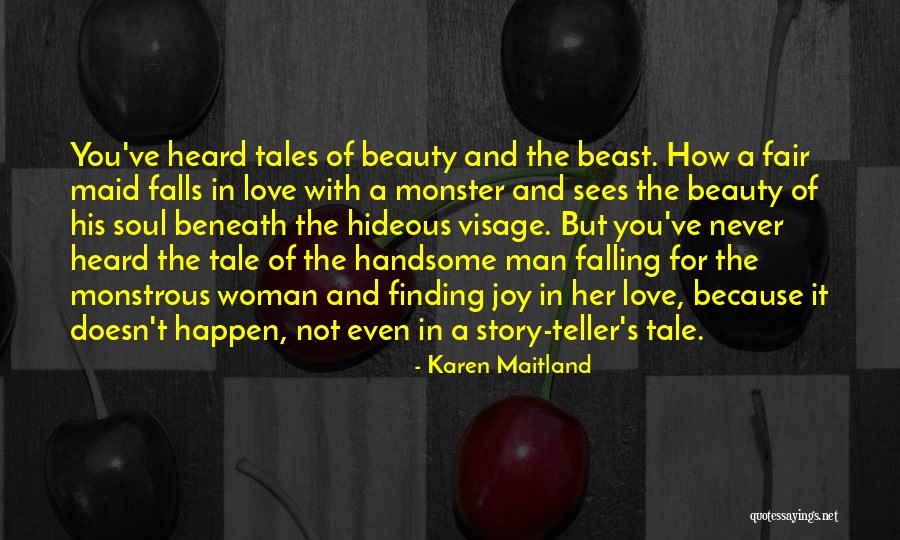A Man Falling In Love Quotes By Karen Maitland A Man Falling In Love Quotes By Karen Maitland
