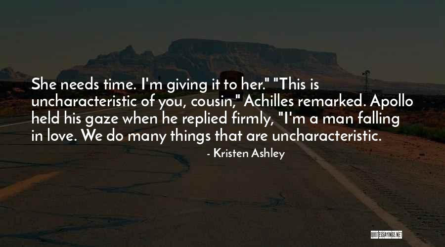 A Man Falling In Love Quotes By Kristen Ashley A Man Falling In Love Quotes By Kristen Ashley
