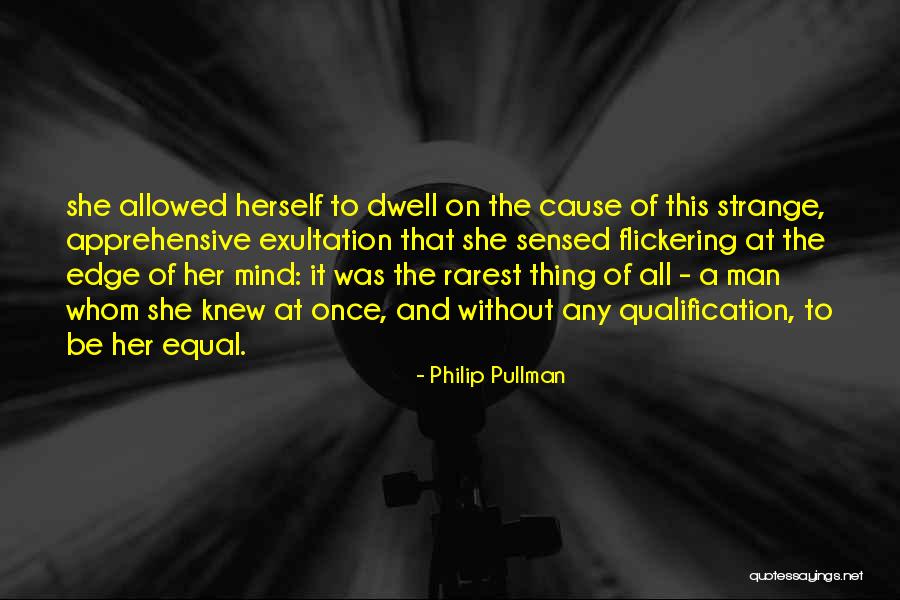 A Man Falling In Love Quotes By Philip Pullman