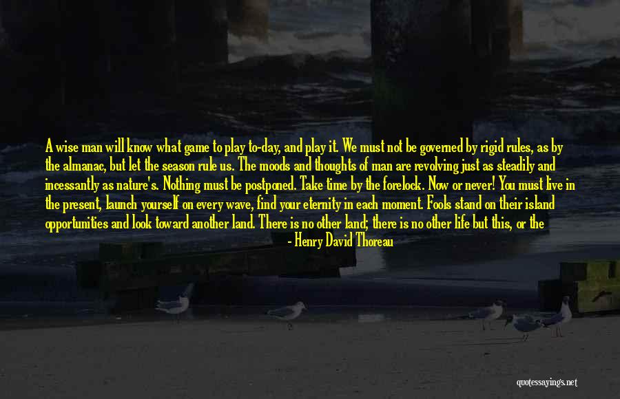 A Man In Your Life Quotes By Henry David Thoreau A Man In Your Life Quotes By Henry David Thoreau