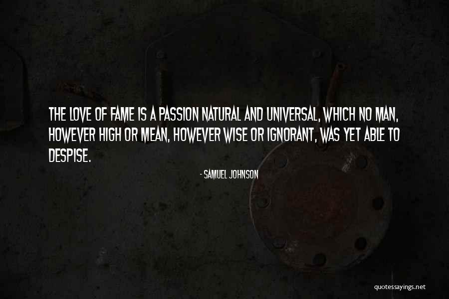 A Man Love Quotes By Samuel Johnson A Man Love Quotes By Samuel Johnson