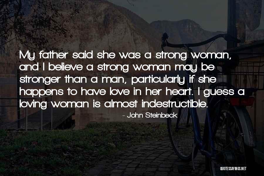 A Man Loving A Woman Quotes By John Steinbeck