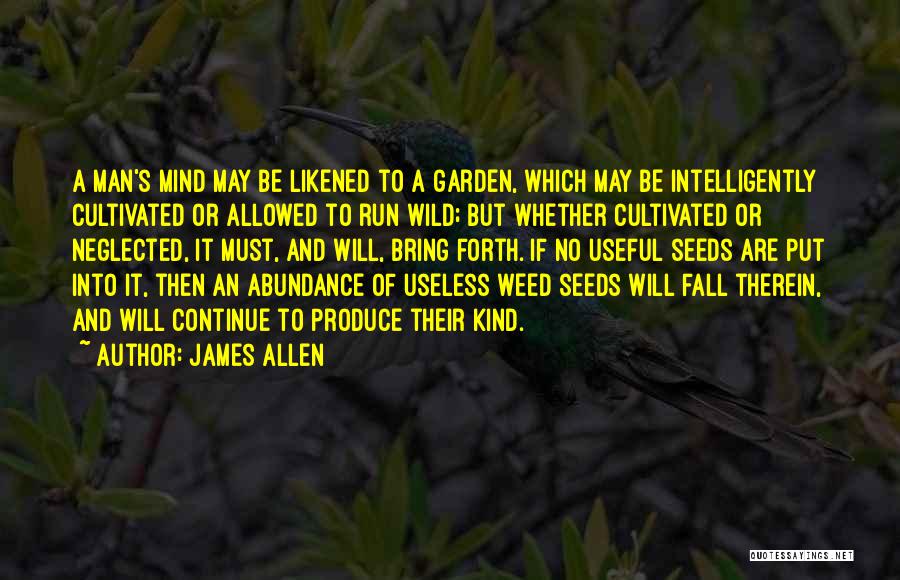 A Man Must Quotes By James Allen