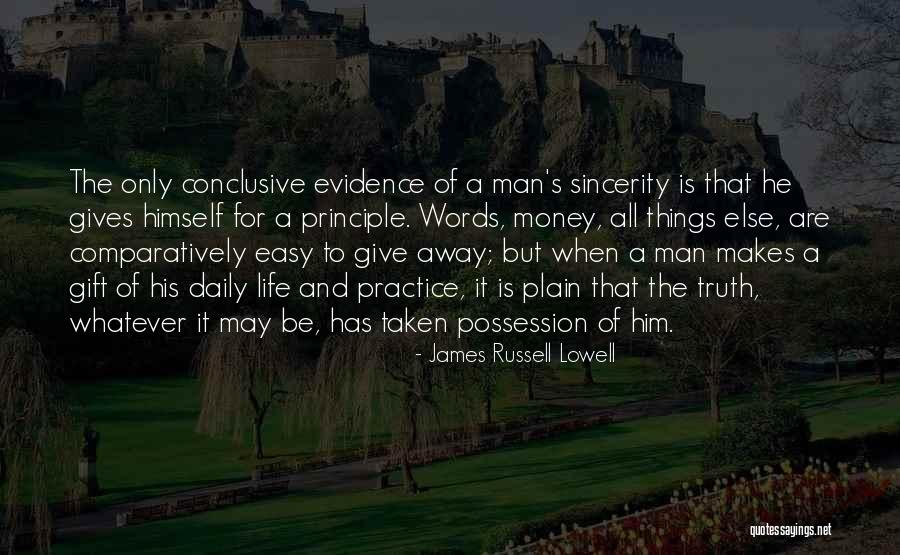 A Man Of Principle Quotes By James Russell Lowell A Man Of Principle Quotes By James Russell Lowell