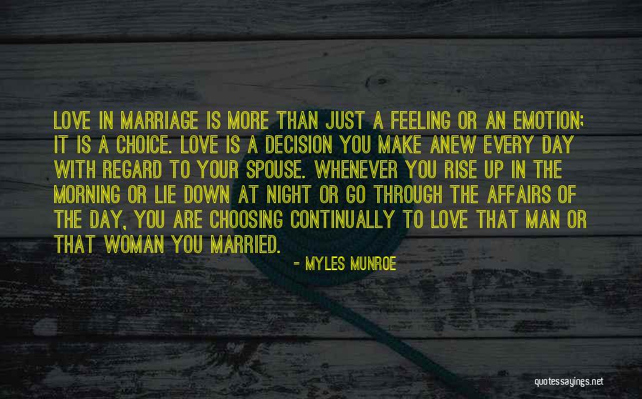 A Man Should Love His Woman Quotes By Myles Munroe