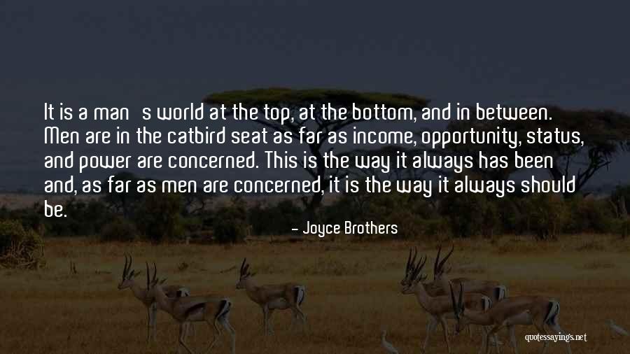 A Man Should Quotes By Joyce Brothers