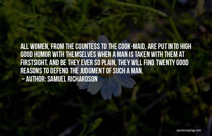 A Man That Can Cook Quotes By Samuel Richardson