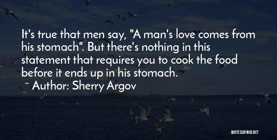 A Man That Can Cook Quotes By Sherry Argov