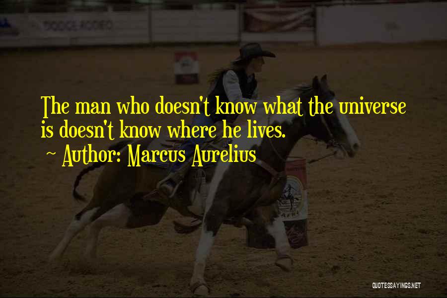 A Man Who Doesn't Know What He Wants Quotes By Marcus Aurelius