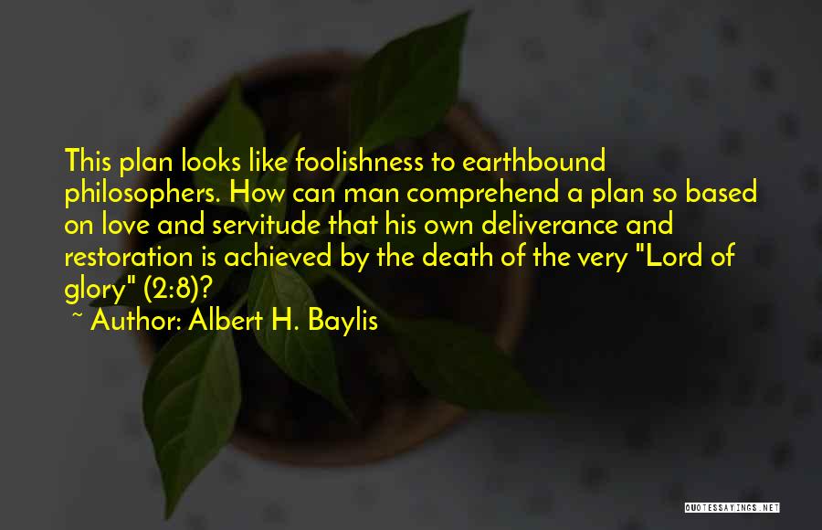 A Man With No Plan Quotes By Albert H. Baylis