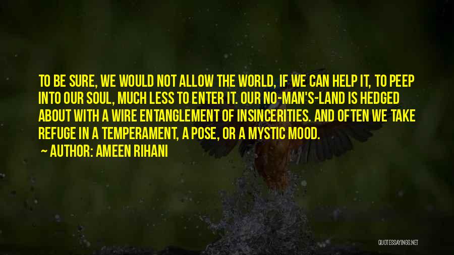A Man With No Soul Quotes By Ameen Rihani