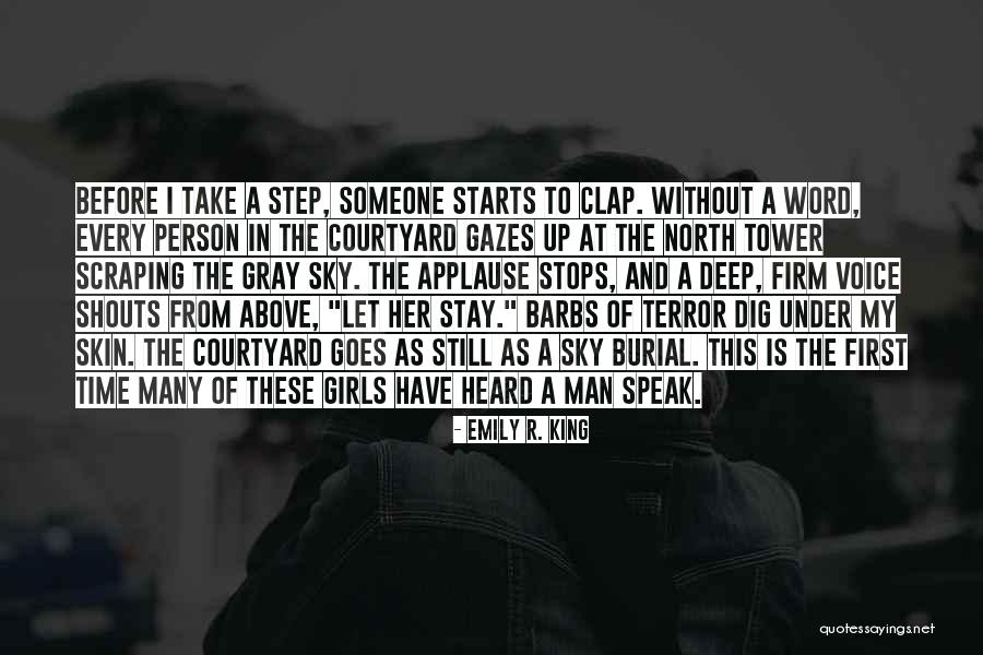 A Man Without A Word Quotes By Emily R. King A Man Without A Word Quotes By Emily R. King