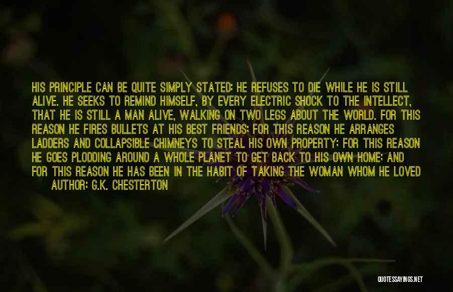 A Man World Quotes By G.K. Chesterton