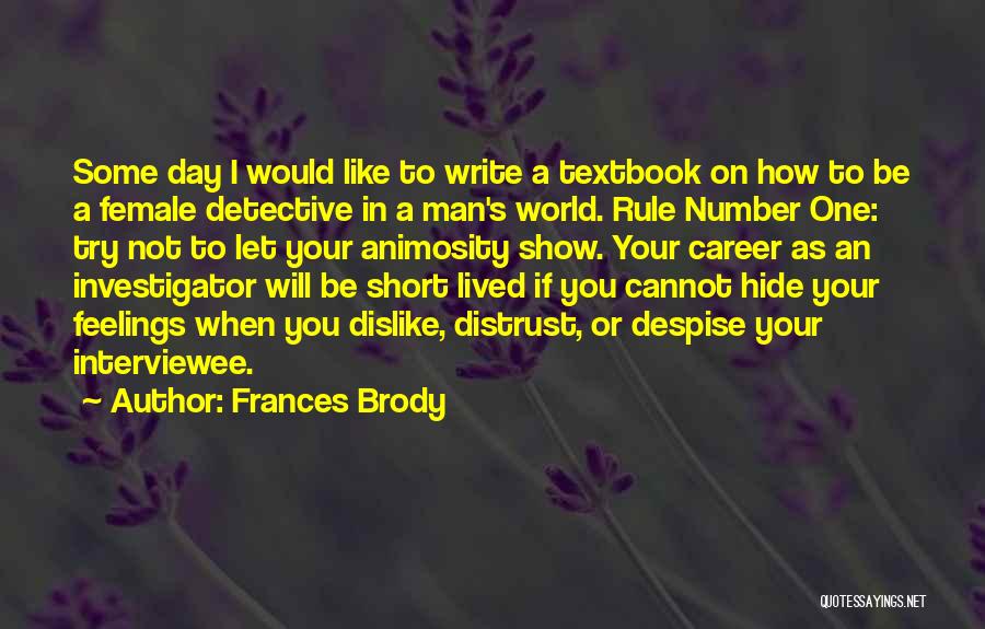 A Man You Like Quotes By Frances Brody